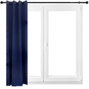 Sunnydaze Outdoor Blackout Curtain Panels with Grommet Top