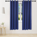 Sunnydaze Outdoor Blackout Curtain Panels with Grommet Top