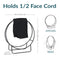 Sunnydaze Firewood Log Hoop Rack with Cover