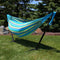 Sunnydaze Brazilian Double Hammock with Stand and Carrying Case