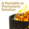 Sunnydaze 36" Heavy-Duty Metal Campfire Ring
