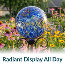Sunnydaze 10-Inch Outdoor Glass Gazing Globe for Garden