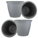 Sunnydaze Anjelica Polyresin Large Round Outdoor Planter