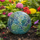 Sunnydaze 10-Inch Glass Gazing Globe for Garden or Backyard