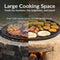 Sunnydaze X-Marks Round Cooking Grate