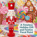 Sunnydaze Alfonso the Noble Large Christmas Nutcracker Statue - 36"