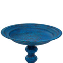 Sunnydaze Backyard Beauty Metal Bird Bath - 14.5"