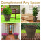 Sunnydaze Arabella Polyresin Outdoor Flowerpot Planter