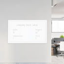 Sunnydaze 36" x 24" Magnetic Dry Erase Whiteboard for Wall