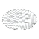 Sunnydaze Foldable, Chrome-Plated, Round Fire Pit Grill Grate