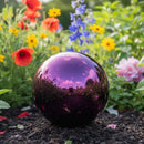 Sunnydaze 10-Inch Outdoor Glass Gazing Globe for Garden