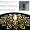 Sunnydaze Dragonfly Delight Metal Bird Bath Water Fountain - 26.75"
