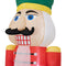 Sunnydaze 8' Nathaniel the Nutcracker Inflatable Christmas Decoration