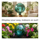 Sunnydaze 10-Inch Outdoor Glass Gazing Globe for Garden