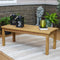 teak wood outdoor coffee table