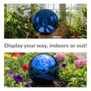 Sunnydaze 10-Inch Outdoor Glass Gazing Globe for Garden