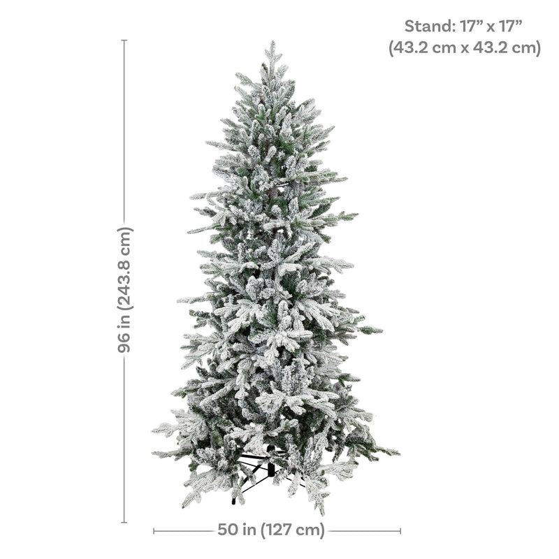 Sunnydaze Stately and Slim Artificial Christmas Tree - Unlit