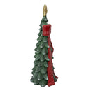 Sunnydaze 37" Christmas Tree Statue with Star & Ribbon - MgO
