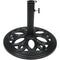 Sunnydaze Heavy-Duty Cast Iron Outdoor Umbrella Base Stand, 18-Inch