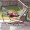 Sunnydaze 2-Person Quilted Fabric Double Hammock with Pillow