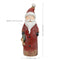 Sunnydaze Rustic Santa with Wreath Indoor Santa Christmas Decoration - 24" H