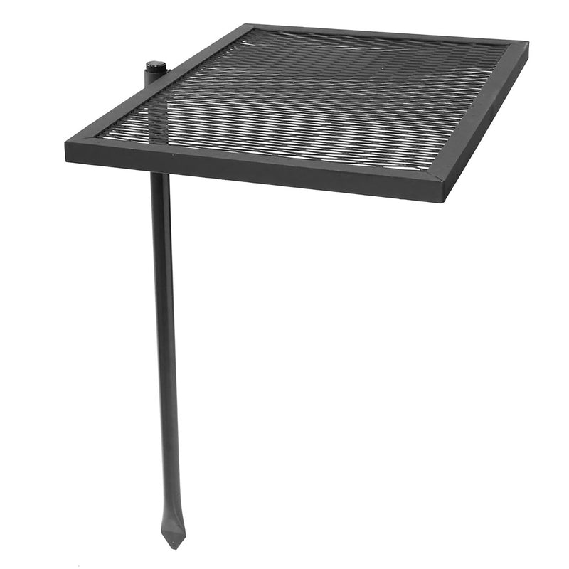 Sunnydaze Adjustable Fire Pit Grill Grate with Swivel & Heavy Duty Design
