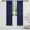 Sunnydaze Outdoor Blackout Curtain Panels with Grommet Top