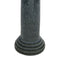 Sunnydaze Toulon Outdoor Ceramic Bird Bath - Black Mist - 24.5" H