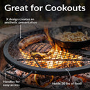 Sunnydaze Round Folding Camping Grill Grate