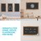 Sunnydaze 36" x 24" Magnetic Chalkboard for Wall