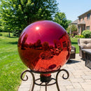 Sunnydaze 10-Inch Outdoor Glass Gazing Globe for Garden