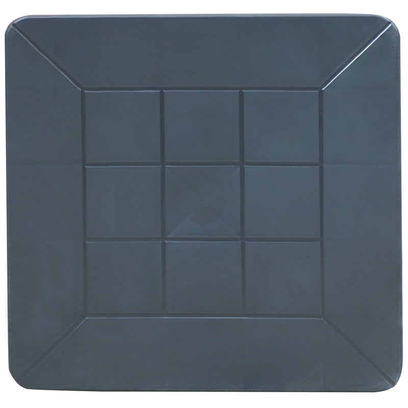 Sunnydaze 18" Plastic Square Patio Side Table