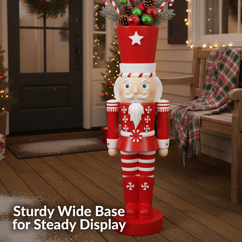 Sunnydaze Alfonso the Noble Large Christmas Nutcracker Statue - 36"