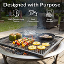 Sunnydaze Folding Camping Grill Grate