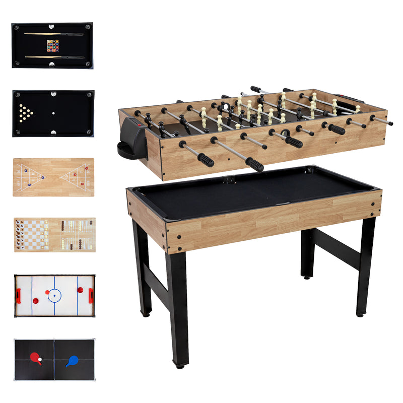 Sunnydaze 10-in-1 Multi-Game Table - 49.5"