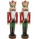 Sunnydaze Matthias the Nutcracker Prince Indoor/Outdoor Christmas Decor, Polyresin, 37-Inch