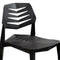 Sunnydaze Matisse Plastic Outdoor Dining Chair