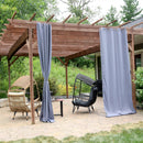 Sunnydaze Outdoor Blackout Curtain Panels with Grommet Top