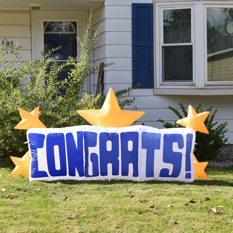 congrats star inflatable decoration