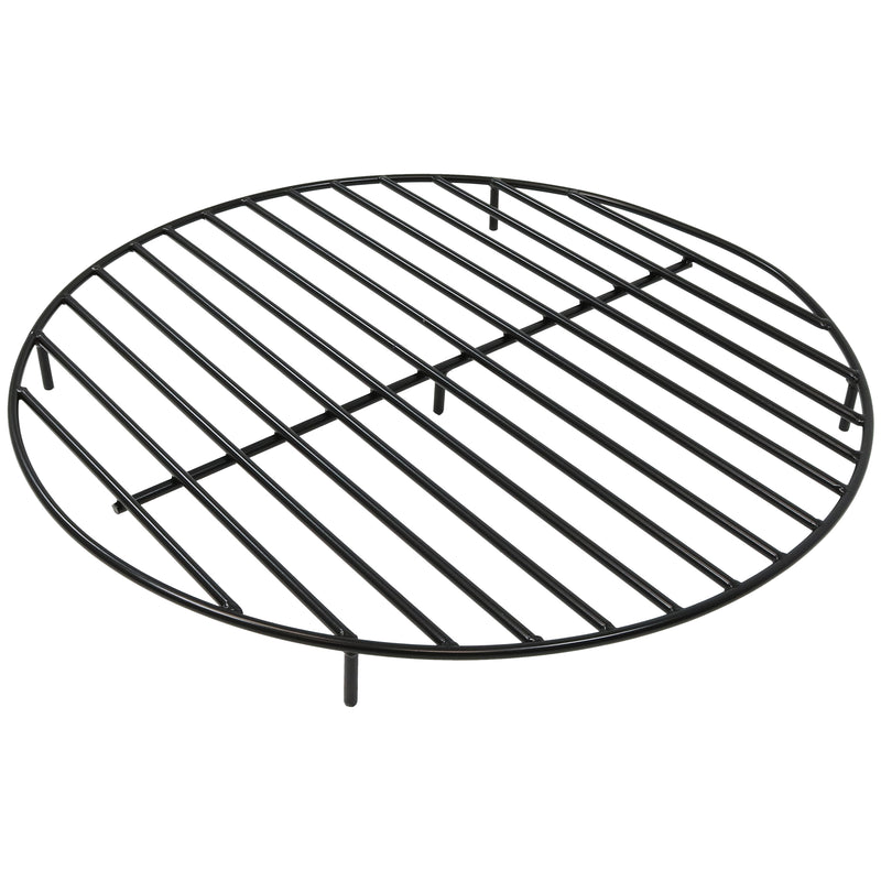 Sunnydaze Round Steel Outdoor Fire Pit Grate