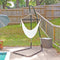 Sunnydaze Caribbean Extra Large Hammock Chair & Adjustable Stand