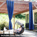 Sunnydaze Indoor/Outdoor Blackout Curtain Panels with Grommet Top