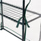 Sunnydaze Deluxe Walk-In Greenhouse with 4 Shelves for Outdoors - Clear