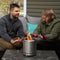 Sunnydaze Tabletop Smokeless Fire Pit with Travel Bag and Poker