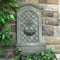 Sunnydaze Rosette Solar Wall Fountain