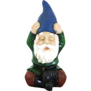 Sunnydaze Sage the Yoga Garden Gnome Statue Decoration - 11-Inch