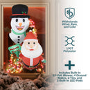 Sunnydaze Outdoor Holiday Inflatable Decoration for Window