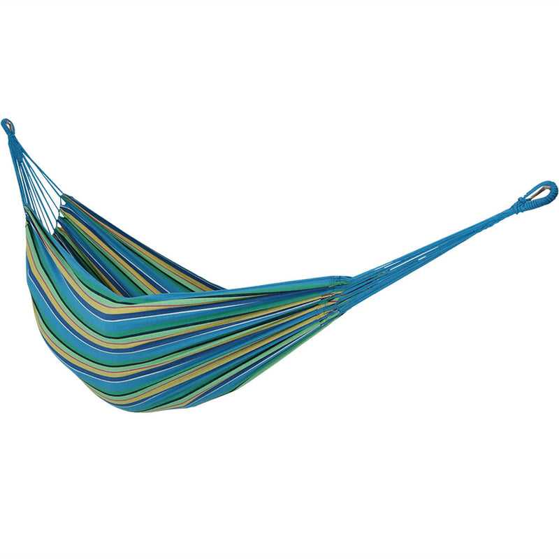 Sunnydaze Brazilian Double Hammock - 2-Person Portable for Camping, Outdoor Use