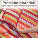 Sunnydaze Rope Hammock with 12' Steel Stand, Pad, and Pillow
