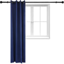 Sunnydaze Outdoor Blackout Curtain Panels with Grommet Top